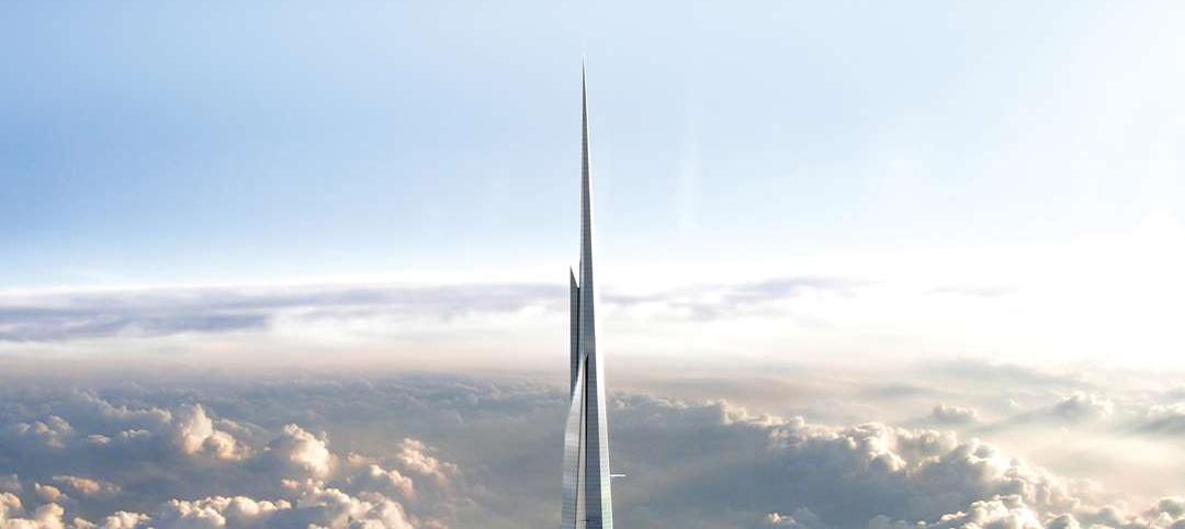 Kingdom Tower. Image courtesy of Adrian Smith + Gordon Gill.