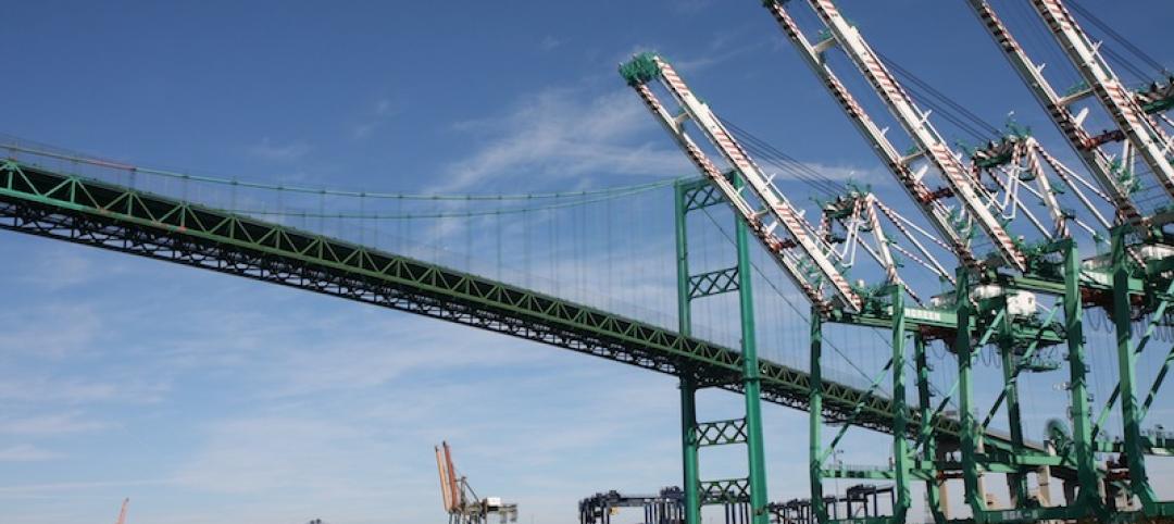 Bridge near Port of Long Beach