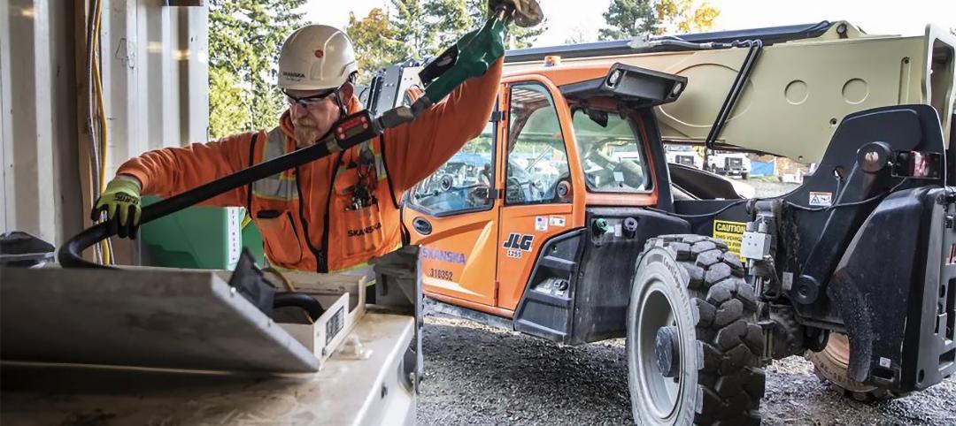 plant based diesel construction worker