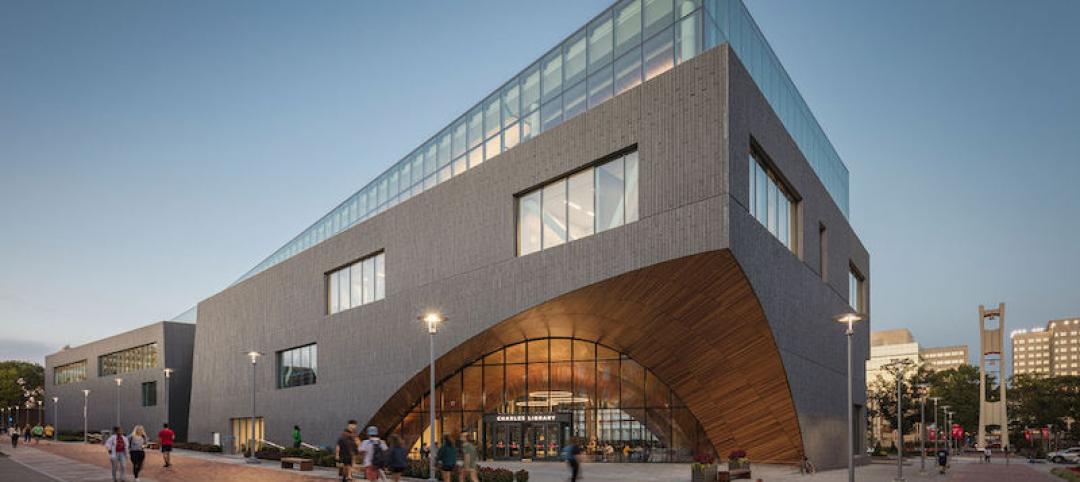 Charles Library Exterior main entrance