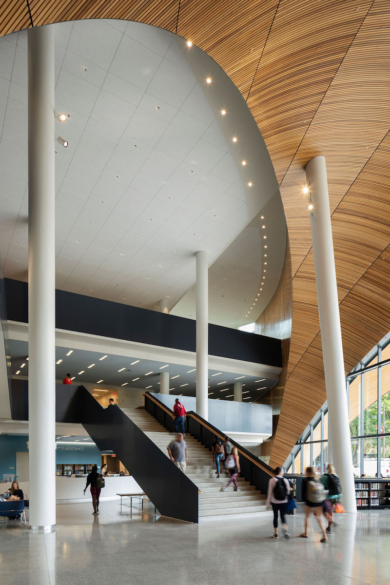 Charles Library atrium