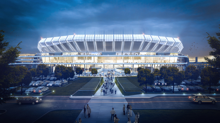 Proposed stadium for NFL's St. Louis Rams offers more than just football