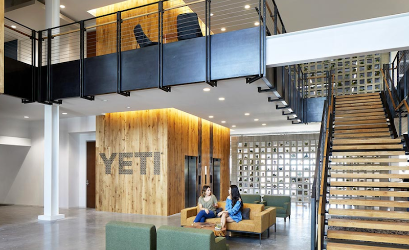 Yeti's new Austin HQ designed by Gensler